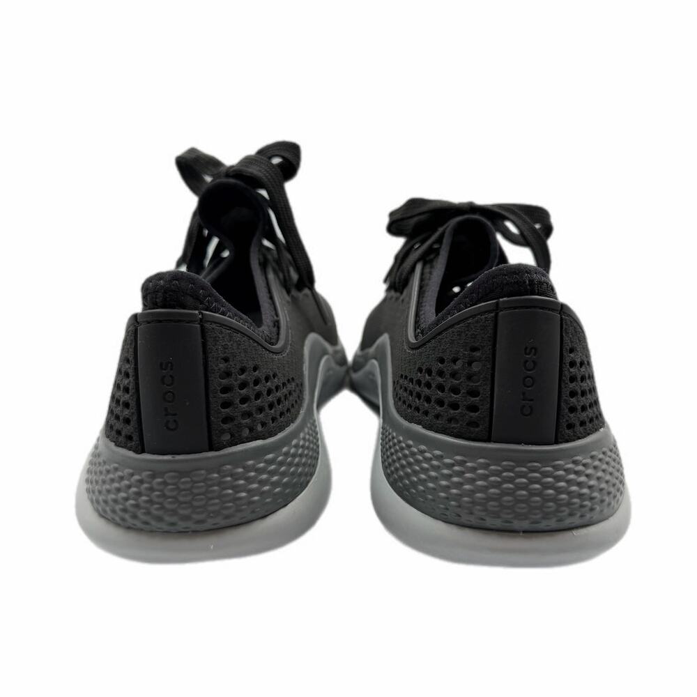 Crocs NEW Women LiteRide 360 Pacer Black Lace Up Breathable Waterproof Sneakers - Picture 5 of 9